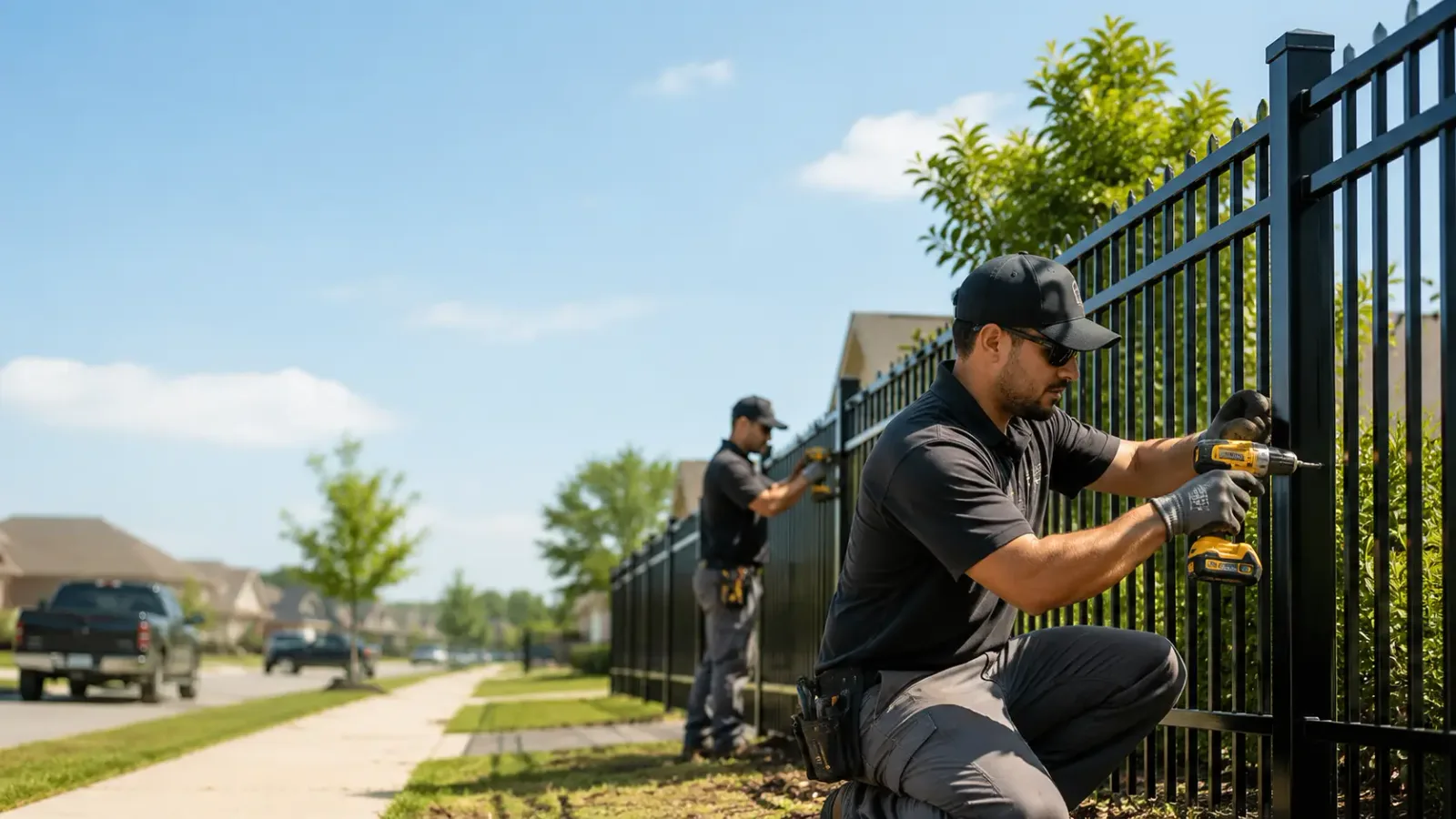 Metal Fence Installation in Spanaway, WA